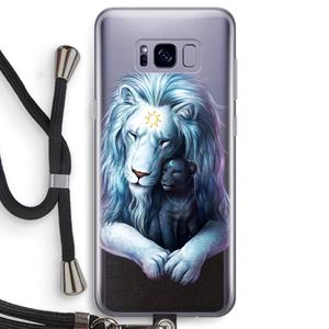 CaseCompany Child Of Light: Samsung Galaxy S8 Transparant Hoesje met koord