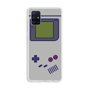 CaseCompany Game On: Galaxy A51 4G Transparant Hoesje