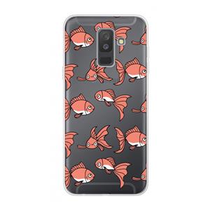 CaseCompany Blub: Samsung Galaxy A6 Plus (2018) Transparant Hoesje