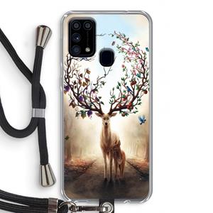 CaseCompany Seasons Change: Samsung Galaxy M31 Transparant Hoesje met koord