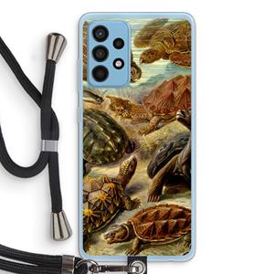 CaseCompany Haeckel Chelonia: Samsung Galaxy A52 Transparant Hoesje met koord