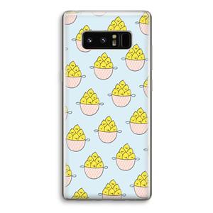 CaseCompany Citroenen: Samsung Galaxy Note 8 Transparant Hoesje