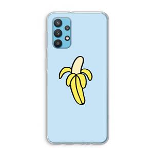 CaseCompany Banana: Samsung Galaxy A32 4G Transparant Hoesje