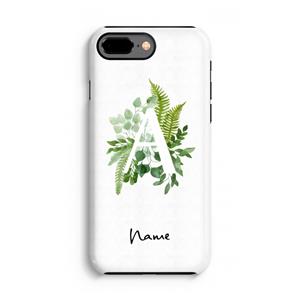 CaseCompany Green Brush: iPhone 7 Plus Tough Case