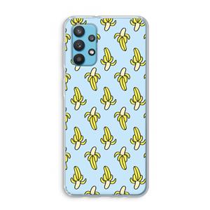 CaseCompany Bananas: Samsung Galaxy A32 4G Transparant Hoesje