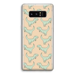 CaseCompany Dinos: Samsung Galaxy Note 8 Transparant Hoesje