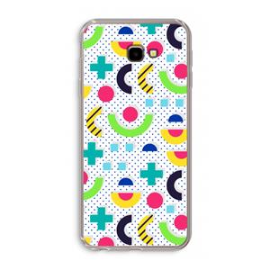 CaseCompany 8-bit N°1: Samsung Galaxy J4 Plus Transparant Hoesje