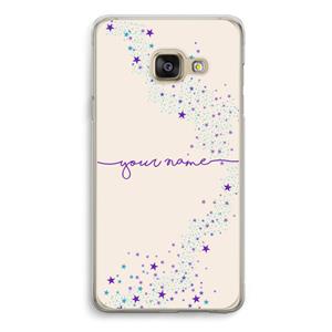 CaseCompany Sterren: Samsung A3 (2017) Transparant Hoesje