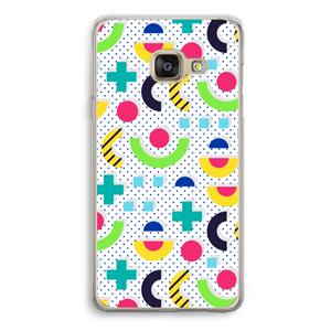 CaseCompany 8-bit N°1: Samsung A3 (2017) Transparant Hoesje