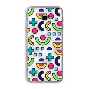 CaseCompany 8-bit N°6: Samsung Galaxy J4 Plus Transparant Hoesje