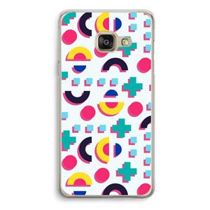 CaseCompany 8-bit N°2: Samsung A3 (2017) Transparant Hoesje