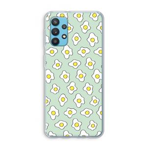 CaseCompany Spiegeleitjes: Samsung Galaxy A32 4G Transparant Hoesje
