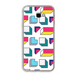 CaseCompany 8-bit N°7: Samsung Galaxy J4 Plus Transparant Hoesje