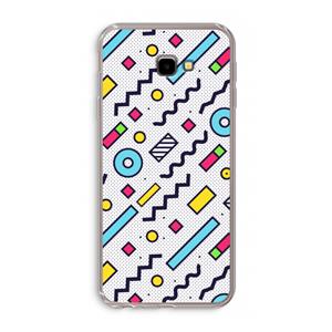 CaseCompany 8-bit N°8: Samsung Galaxy J4 Plus Transparant Hoesje