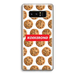 CaseCompany Koekerond: Samsung Galaxy Note 8 Transparant Hoesje