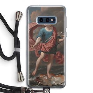 CaseCompany Soap Bubbles: Samsung Galaxy S10e Transparant Hoesje met koord