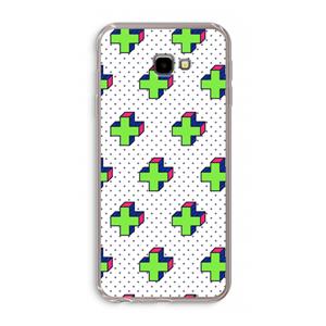 CaseCompany 8-bit N°10: Samsung Galaxy J4 Plus Transparant Hoesje