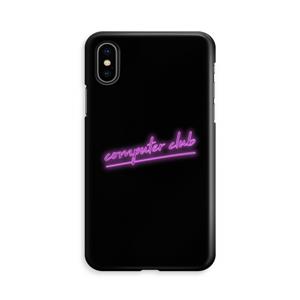 CaseCompany Vice Black: iPhone Xs Volledig Geprint Hoesje