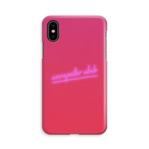 CaseCompany Vice Glow: iPhone Xs Volledig Geprint Hoesje