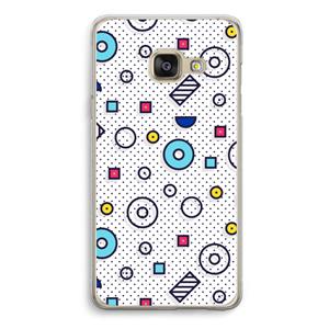 CaseCompany 8-bit N°9: Samsung A3 (2017) Transparant Hoesje