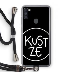 CaseCompany KUST ZE: Samsung Galaxy A11 Transparant Hoesje met koord