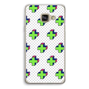 CaseCompany 8-bit N°10: Samsung A3 (2017) Transparant Hoesje