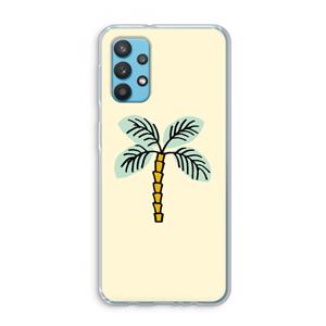 CaseCompany Palmboom: Samsung Galaxy A32 4G Transparant Hoesje