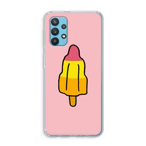 CaseCompany Raketijsje: Samsung Galaxy A32 4G Transparant Hoesje