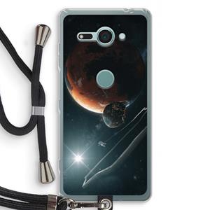 CaseCompany Mars Renaissance: Sony Xperia XZ2 Compact Transparant Hoesje met koord