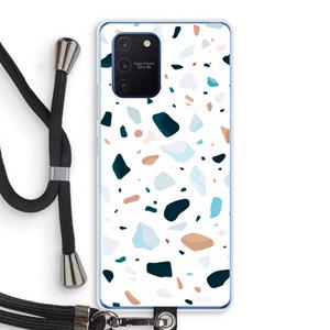 CaseCompany Terrazzo N°13: Samsung Galaxy Note 10 Lite Transparant Hoesje met koord