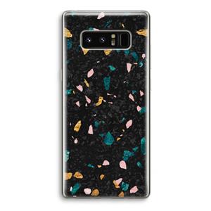 CaseCompany Terrazzo N°10: Samsung Galaxy Note 8 Transparant Hoesje
