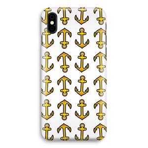 CaseCompany Musketon Anchor: iPhone X Volledig Geprint Hoesje
