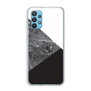 CaseCompany Combinatie marmer: Samsung Galaxy A32 4G Transparant Hoesje