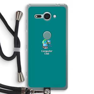 CaseCompany Win98: Sony Xperia XZ2 Compact Transparant Hoesje met koord