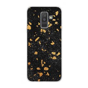 CaseCompany Terrazzo N°7: Samsung Galaxy A6 Plus (2018) Transparant Hoesje