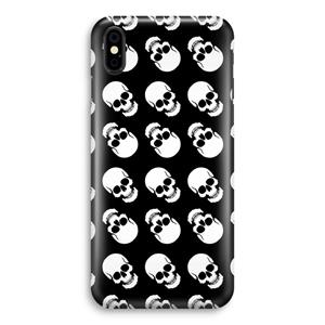 CaseCompany Musketon Skulls: iPhone X Volledig Geprint Hoesje