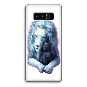 CaseCompany Child Of Light: Samsung Galaxy Note 8 Transparant Hoesje