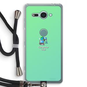 CaseCompany Win98: Sony Xperia XZ2 Compact Transparant Hoesje met koord