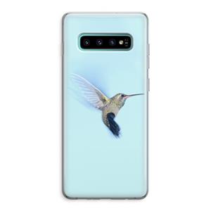 CaseCompany Kolibri: Samsung Galaxy S10 Plus Transparant Hoesje