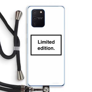 CaseCompany Limited edition: Samsung Galaxy Note 10 Lite Transparant Hoesje met koord