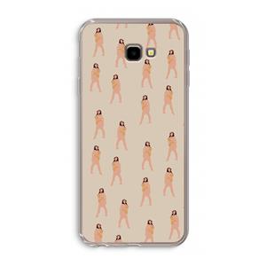 CaseCompany You're so golden: Samsung Galaxy J4 Plus Transparant Hoesje