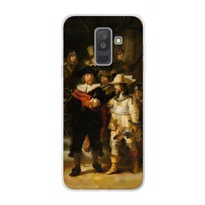 CaseCompany De Nachtwacht: Samsung Galaxy A6 Plus (2018) Transparant Hoesje