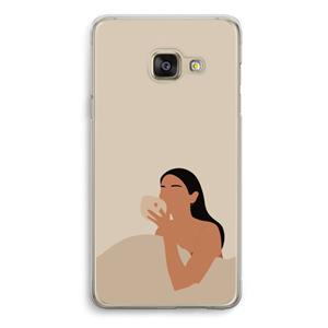 CaseCompany Fresh coffee: Samsung A3 (2017) Transparant Hoesje