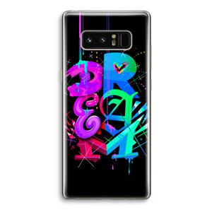 CaseCompany Dream: Samsung Galaxy Note 8 Transparant Hoesje