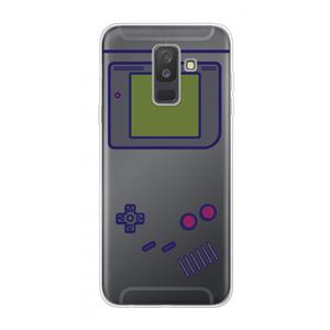 CaseCompany Game On: Samsung Galaxy A6 Plus (2018) Transparant Hoesje