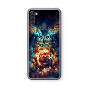 CaseCompany Aurowla: Samsung Galaxy A11 Transparant Hoesje