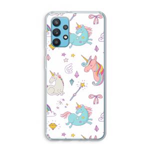 CaseCompany Fantasiewereld: Samsung Galaxy A32 4G Transparant Hoesje