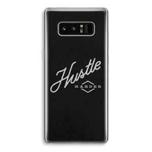 CaseCompany Hustle: Samsung Galaxy Note 8 Transparant Hoesje