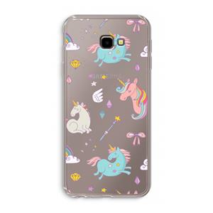CaseCompany Fantasiewereld: Samsung Galaxy J4 Plus Transparant Hoesje