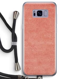 CaseCompany Marrakech Walls: Samsung Galaxy S8 Transparant Hoesje met koord